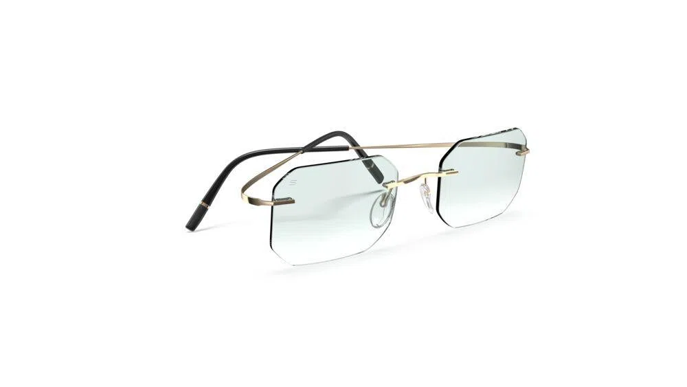 Silhouette Titan Minimal Art Stellar Demo Rimless 5599 Eyeglasses - view 156